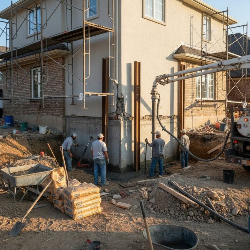 Foundation Crack Repair detail